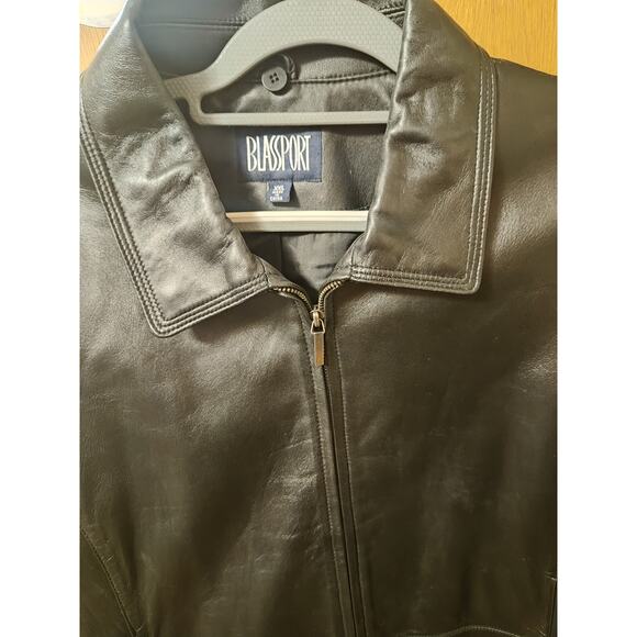 NWOT Blassport XXL super soft leather jacket - Picture 3 of 4